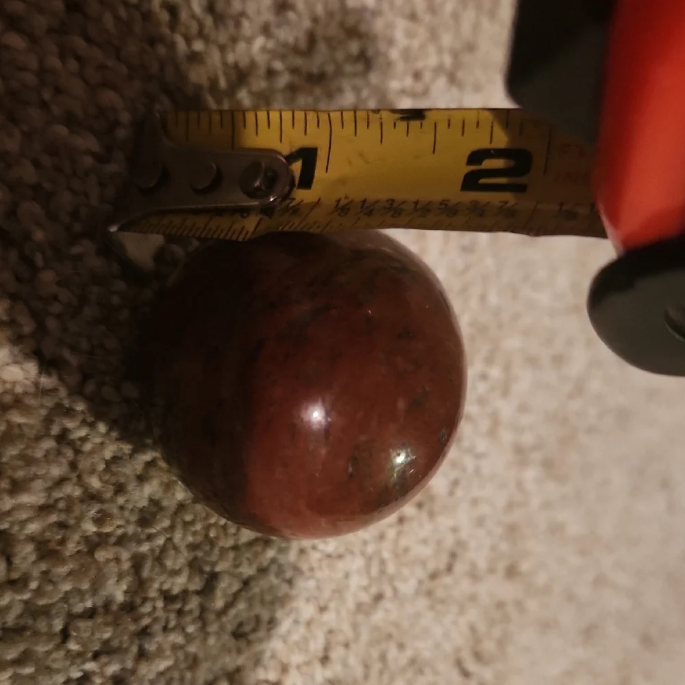 Red Jasper Sphere - Picture 2 of 3